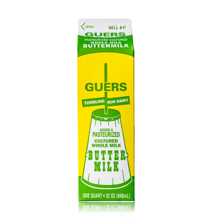guers tumbling run dairy 1% lowfat milk gallon