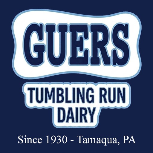 guers tumbling run dairy tamaqua pa pennsylvania pottsville est established 1930 iced tea milk