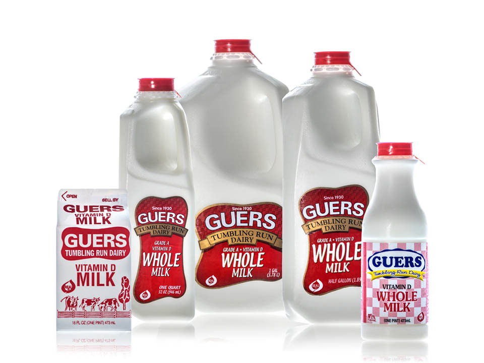 guers tumbling run dairy assorted products milk