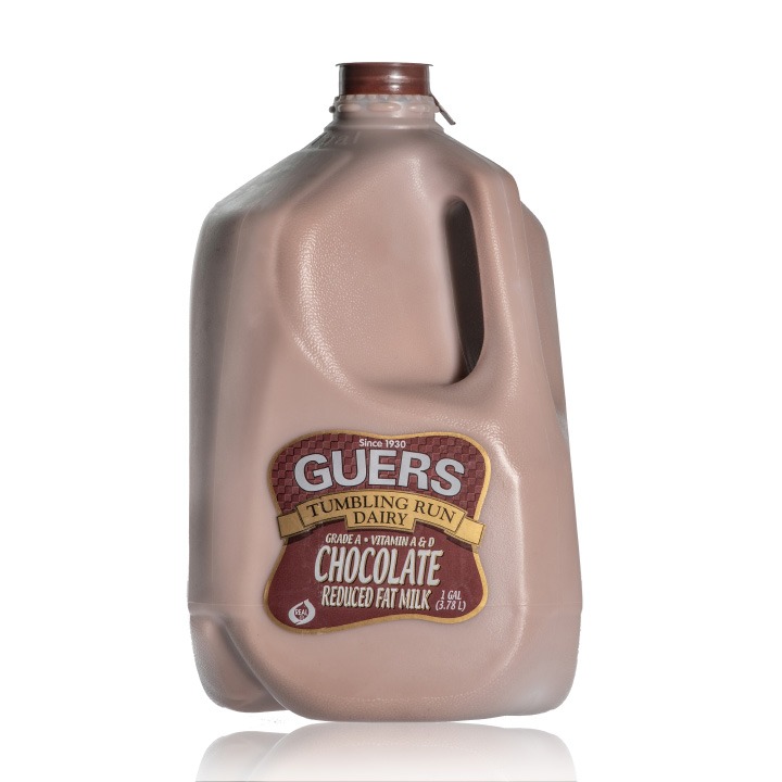 guers tumbling run dairy 1% lowfat milk gallon